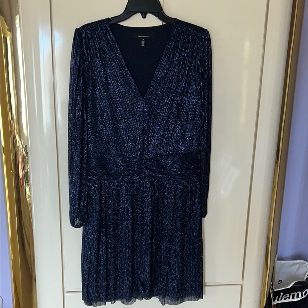 Elegant Navy Blue Dress